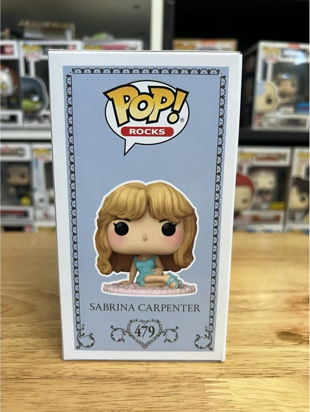 IN HAND NEW Sabrina Carpenter Funko Pop #479 Short Sweet Rocks Nightgown Vinyl